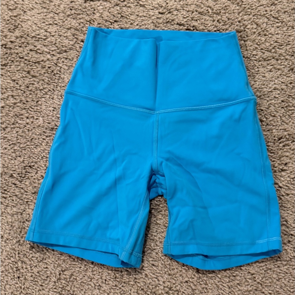 Lululemon align high rise 6 inch biker shorts
